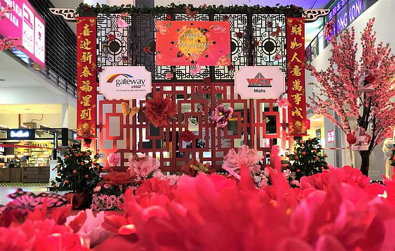 Garden of Prosperity in gateway@klia2 Ushers an Abundance of Blessings this Chinese New Year 