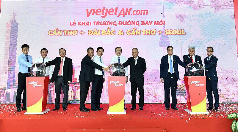 Vietjet Further Expands International Network to Seoul, Taipei and Japan