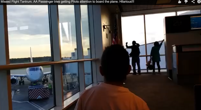 Missed Flight Tantrum