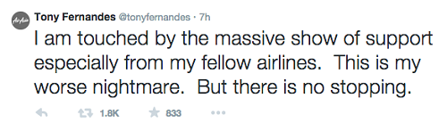 Words From Tony Fernandes