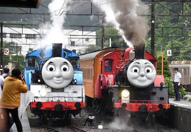 【日本】真实版 THOMAS 蒸汽火车开跑！