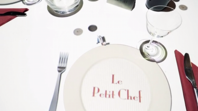 餐桌上的影片 LE PETIT CHEF