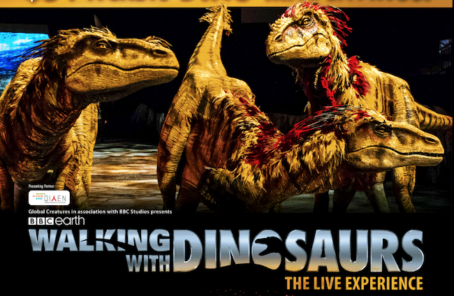 现场体验：WALKING WITH DINOSAURS 