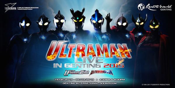 ultraman live in genting