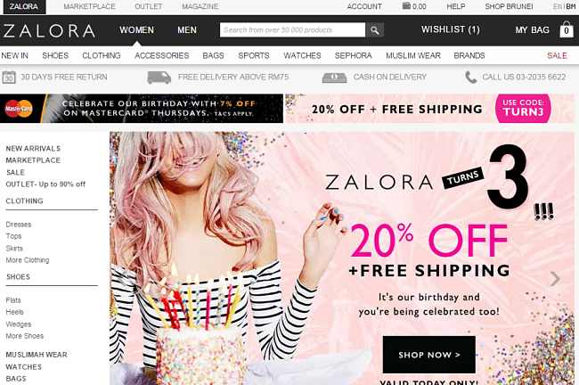 ZALORA To Pay #GST For All Malaysians!
