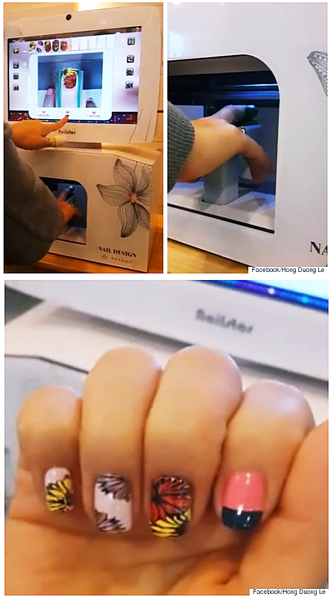 Print Anything On Your Nails With This Nail Art Machine From Korea!