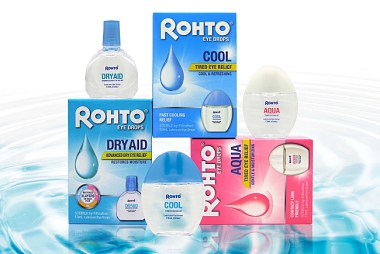 ROHTO® COOL EYE DROPS TO KEEP YOUR EYES FRESH WHILE TRAVELLING