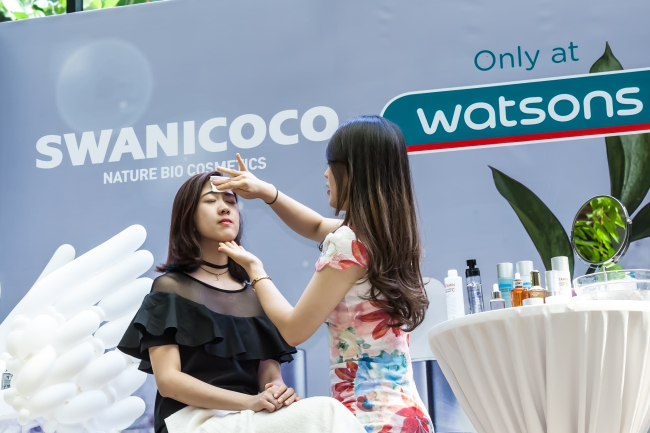 Capturing Natural Beauty With Swanicoco At Watsons
