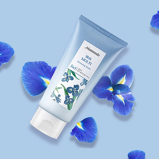 Mamonde’s 3-in-1 Iris Multi Cleansing Foam