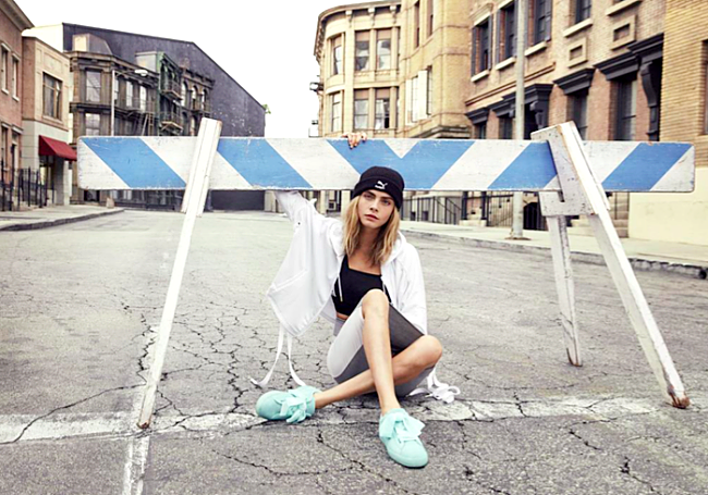 puma suede cara delevingne