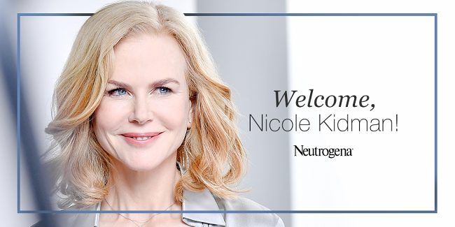 Nicole Kidman is NEUTROGENA® Global Brand Ambassador!