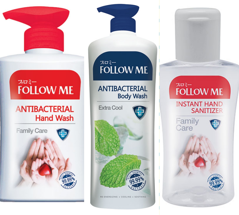 Protect Your Loved Ones With Follow Me’s Antibacterial Range 