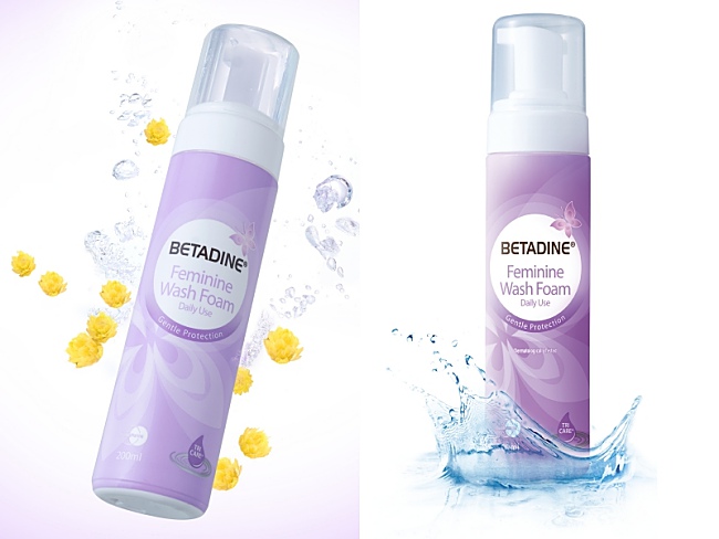 Betadine Daily Feminine Wash Turns Pink in October