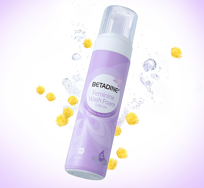 Betadine Daily Feminine Wash Turns Pink in October