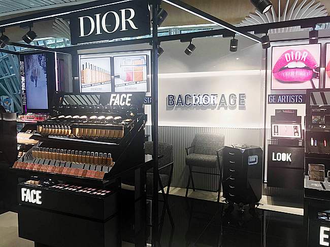 Parfums Christian Dior chooses Kuala Lumpur International Airport (KLIA) as the location for its first Dior Backstage pop-up store in a Southeast Asian airport