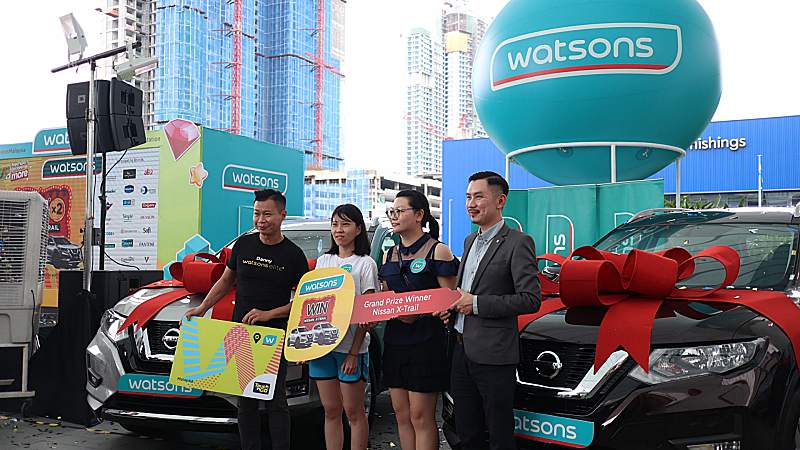 Watsons Rewards Loyal Members With Two Brand New Nissan X-trail