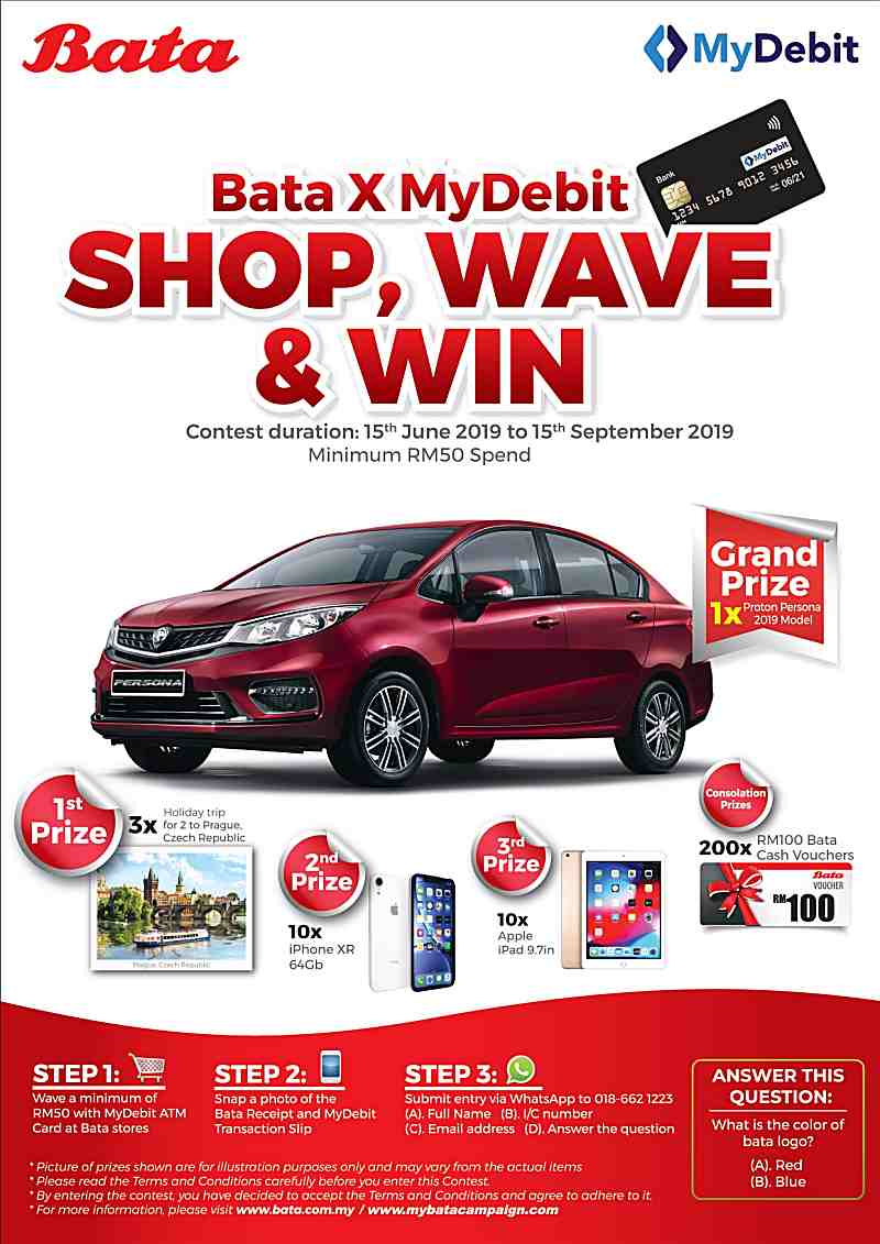 Wave & Win a Car or a Trip to Prague! 