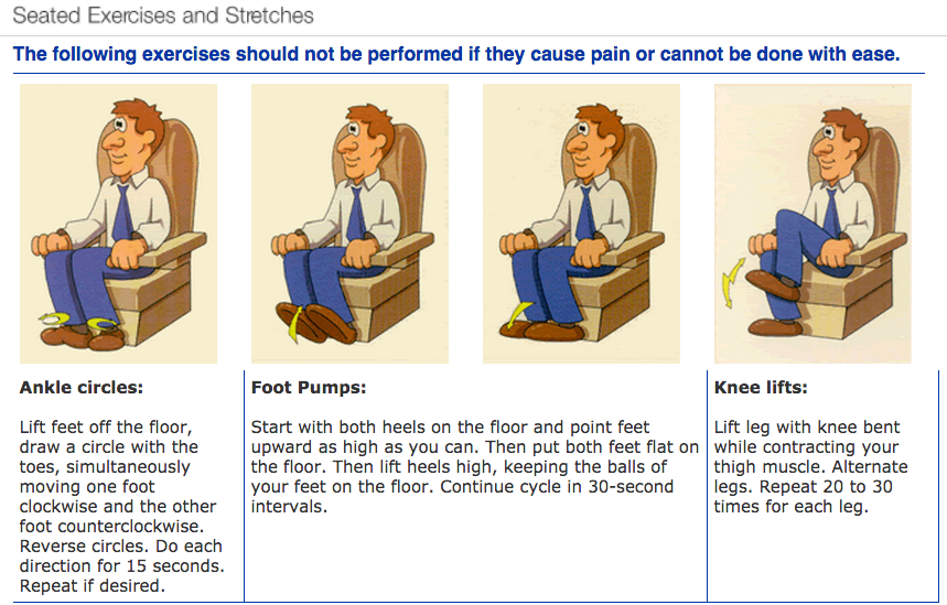 Do inflight exercise 1