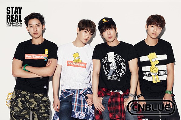 STAYREAL X THE SIMPSONS 特别企划 - CNBLUE 也撑场