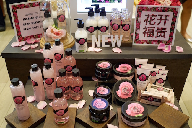 THE BODY SHOP 推出玫瑰护肤系列