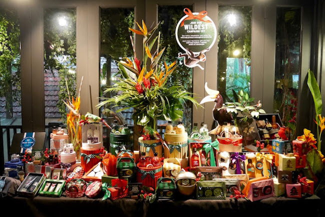 与 THE BODY SHOP 一同欢庆最狂野的圣诞节