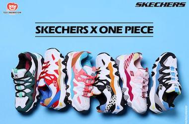 韩国 SKECHERS 推出 ONE PIECE 限定鞋款！