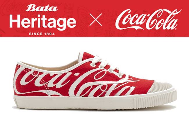 BATA X COCA-COLA 联名系列帆布鞋