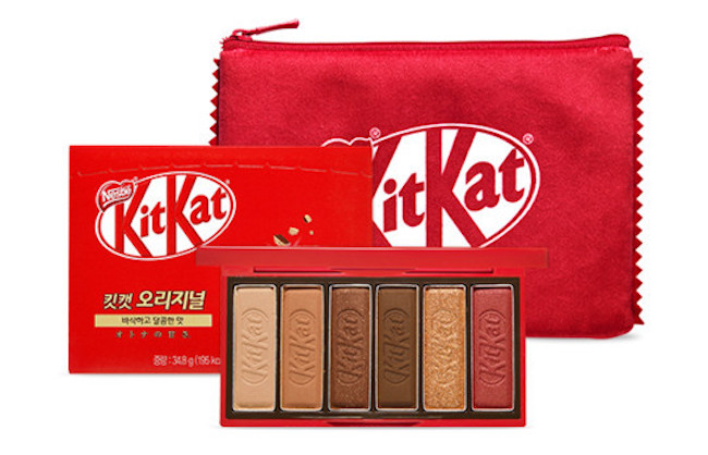 KITKAT？眼影？傻傻分不清楚。