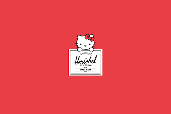 HERSCHEL SUPPLY 推出超萌 HELLO KITTY 系列包包！
