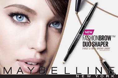 MAYBELLINE NEW YORK 推出两用时尚眉笔