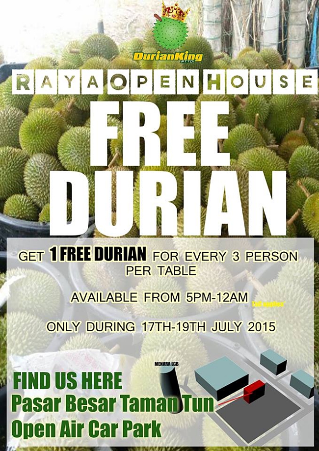 Durian promotion