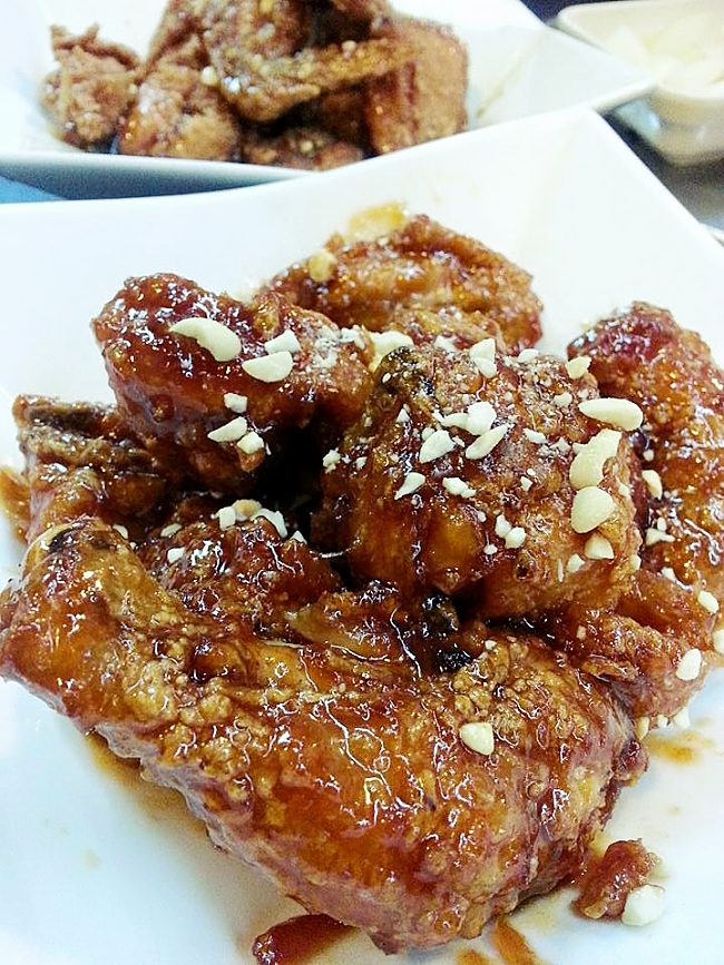 Korean fried chicken