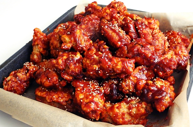 Korean fried chicken