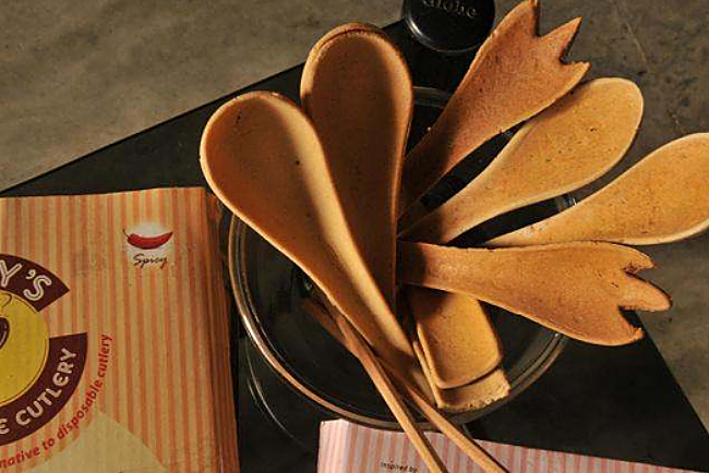 Tasty Edible Spoons Are All The Rage