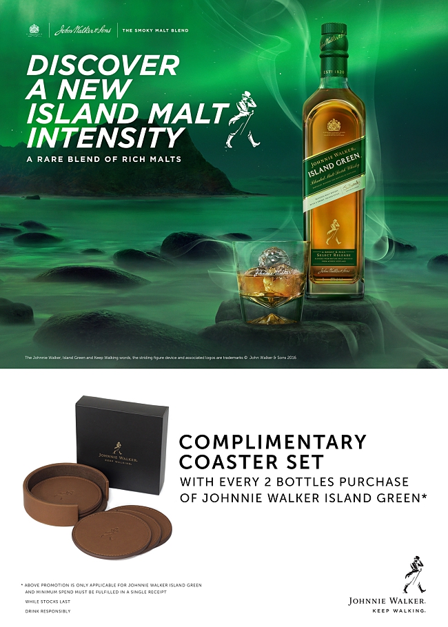 Johnnie Walker® Island Green™, Exclusive For World Travellers