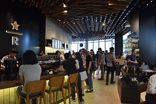 STARBUCKS OPENS FIRST RESERVE STORE IN JOHOR