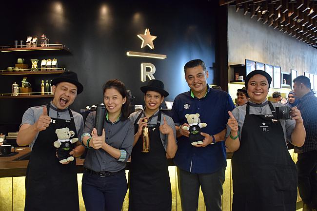 STARBUCKS OPENS FIRST RESERVE STORE IN JOHOR