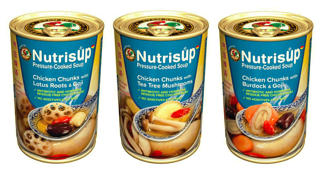 New Ayam Brand™ NutriSUP, Nutritious Asian Soup in A Can
