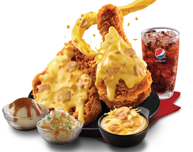 KFC’s Cheezy Mushroom Crunch