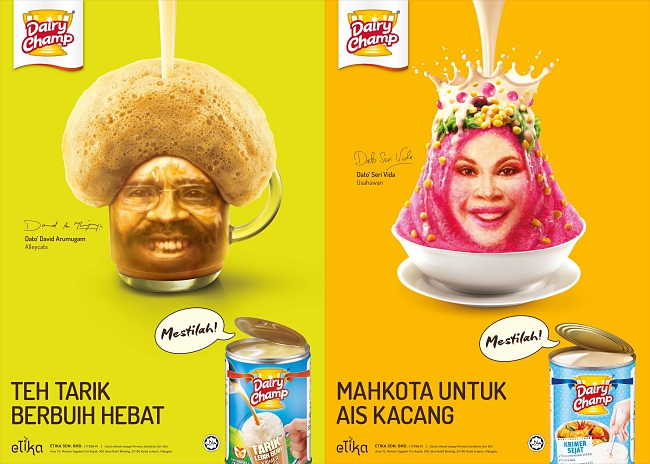 What’s About The “Stunning” Visuals Of These Dairy Champ Ads?