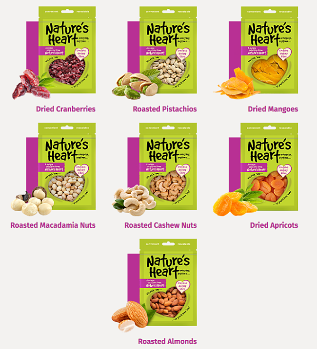 Guardian Introduces Nature’s Heart Range Of Snacks