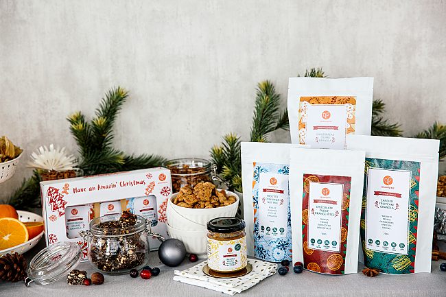Local Food Start-Up Launches Bold New Christmas Healthy Snacks Range!