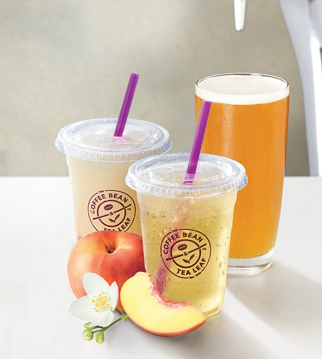 Be among the first in Asia to try the delicious new Peach Jasmine Nitro Cold Brew Tea