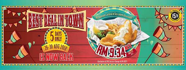 8 F&B Outlets With Special Merdeka Promotions & Discounts!