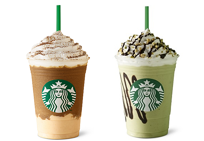 Starbucks New Summer Fraps: Pistachio Bon Bon And Milk Tea Panna Cotta!