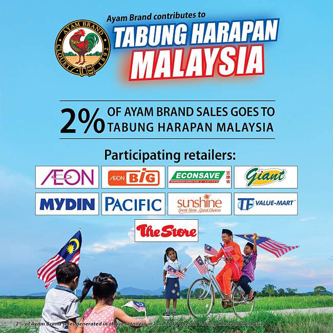 Ayam Brand™ Supports Tabung Harapan!