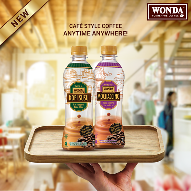 No More Spills With The New Convenient WONDA Coffee Packaging!