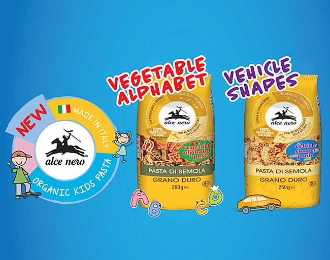 Start’em Young On Healthy Eating with Alce Nero Organic Pasta for Kids