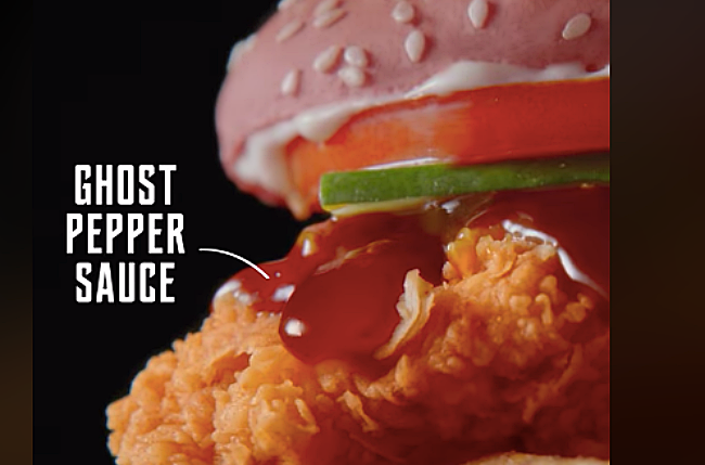 Get Thrilled With The New KFC Ghost Pepper