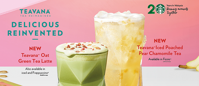 Welcome The New Year With Brand-new Teavana™ Tea Beverages!